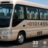 Tourist Bus Rental | Toyota Coaster 33 Seater from Cairo to Hurghada