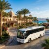 Chevrolet 33 Seater Bus Rental with Driver to Sharm El Sheikh