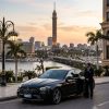 Mercedes E200 with Professional Chauffeur for Cairo Airport Transfers