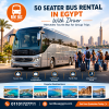 Seater Bus Rental in Egypt with Driver | Tourist Bus
