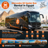 Mercedes 50 Seater Bus Rental in Egypt Tourist Bus