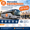 Mercedes 50-Seater Bus Rental Business Delegations