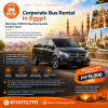 Corporate Bus Rental in Egypt Mercedes V300 for Business Guests