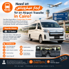 Toyota Hiace 13-Seater Airport Transfer with Driver in Cairo
