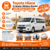 Toyota Hiace 13 Seater Minibus Rental with Driver in Cairo