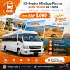 33-Seater Minibus Rental with Driver in Cairo