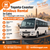 Toyota Coaster Minibus Rental in Cairo for 21 Passengers with Driver