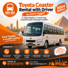 Toyota Coaster Rental with Driver in Cairo Egypt