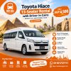 Toyota Hiace 13-Seater Rental with Driver in Cairo